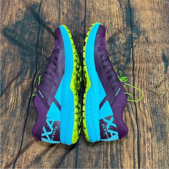 Salomon XA Elevate Trail Running Shoes in Purple / Blue 8 - Picture 7 of 10